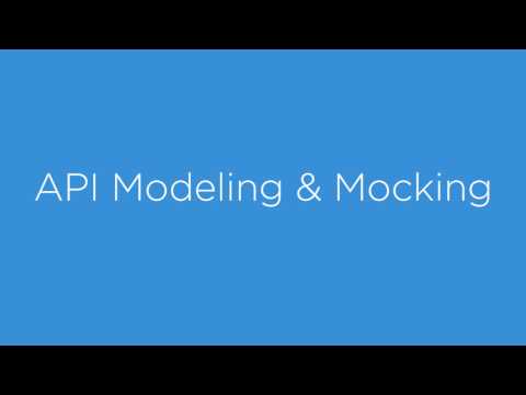 Video 1 of Mashery Product Demo Series - API Modeling & Mocking with Mashery
