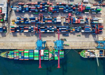 Photo by Tom Fisk from Pexels: https://www.pexels.com/photo/birds-eye-view-photo-of-freight-containers-2226458/