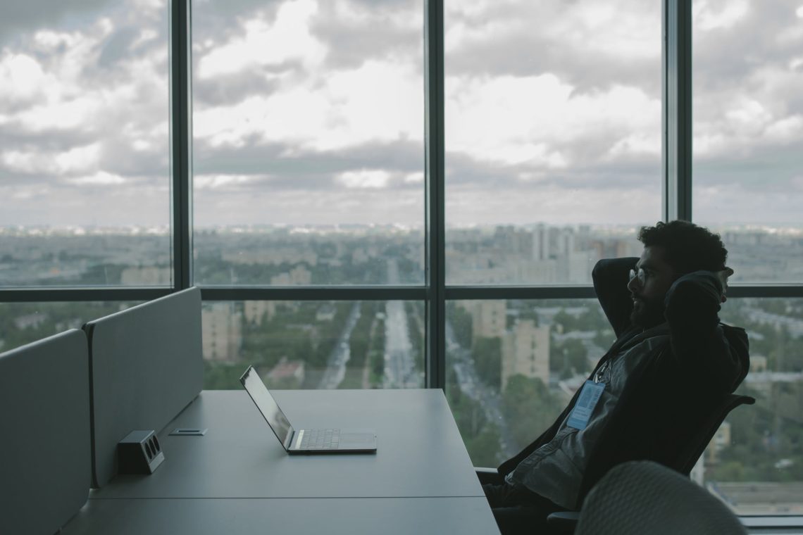 Photo by cottonbro from Pexels: https://www.pexels.com/photo/man-reclining-and-looking-at-his-laptop-5483064/