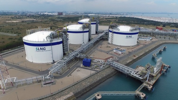 Photo of Singapore LNG as sourced from SAP News Center