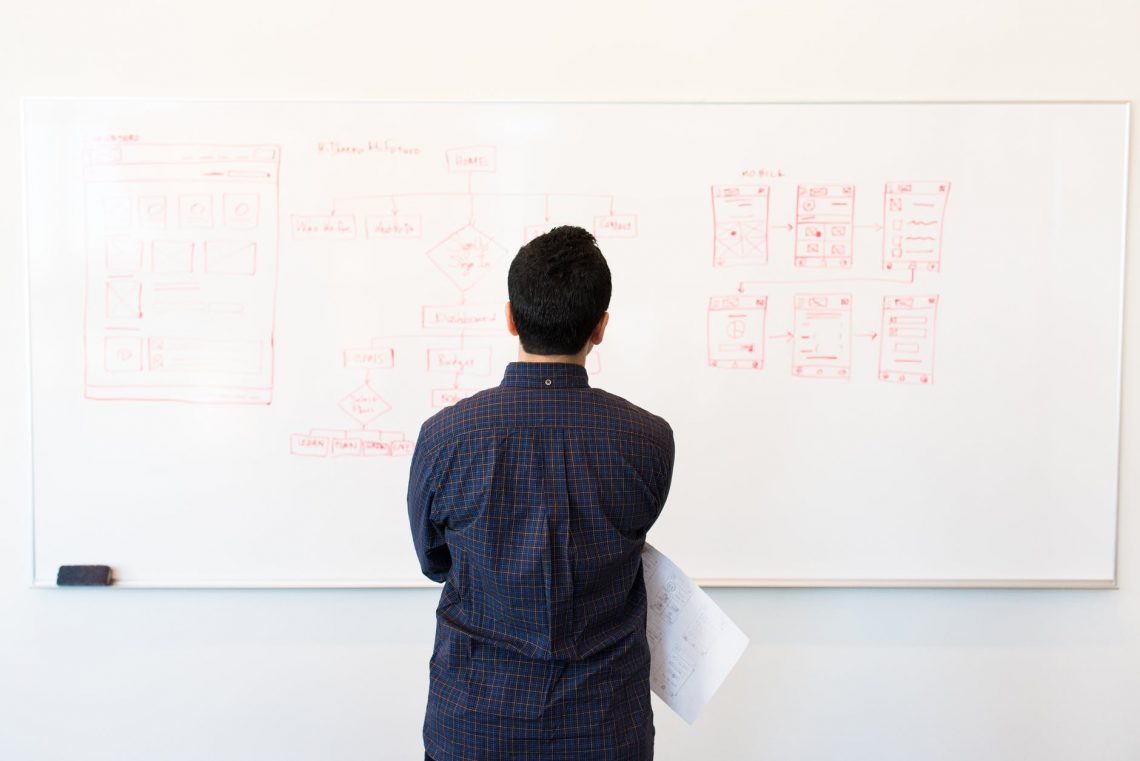 Photo by Christina Morillo: https://www.pexels.com/photo/man-standing-infront-of-white-board-1181345/