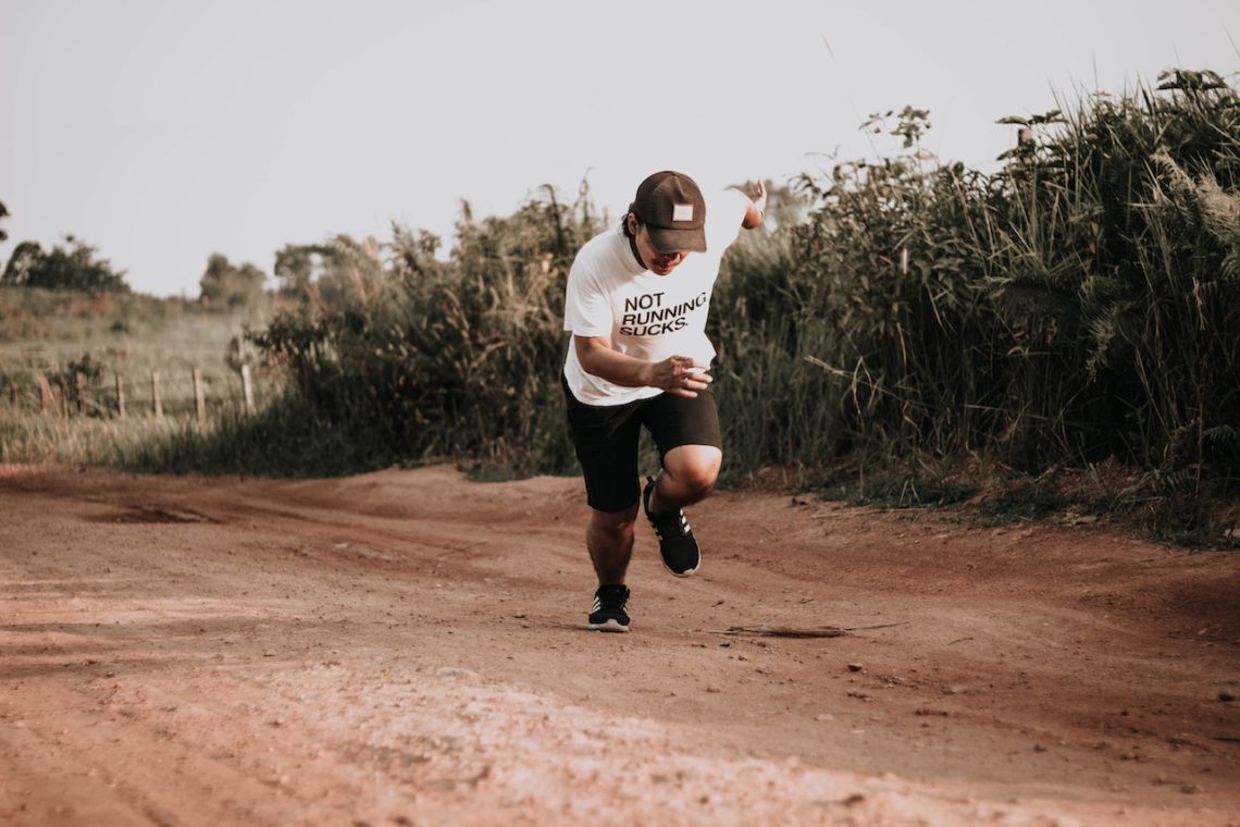 Photo by Nur Andi Ravsanjani Gusma: https://www.pexels.com/photo/man-running-on-dirt-road-1465892/