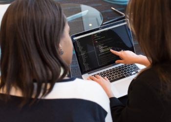 Photo by Christina Morillo: https://www.pexels.com/photo/two-women-looking-at-the-code-at-laptop-1181263/