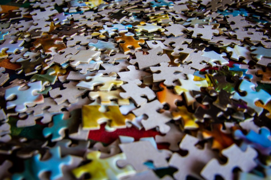 Photo by Magda Ehlers: https://www.pexels.com/photo/jigsaw-puzzle-1586950/