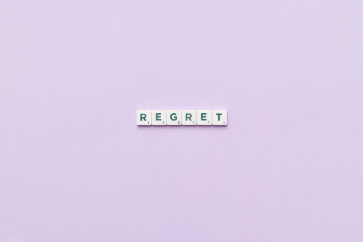 Photo by DS stories: https://www.pexels.com/photo/word-regret-in-scrabble-game-6005414/