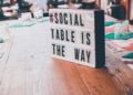 Photo by Susanne Jutzeler, suju-foto : https://www.pexels.com/photo/white-and-black-signage-on-top-of-a-wooden-table-3040631/