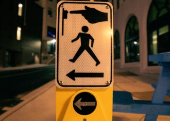 Photo by Erik Mclean: https://www.pexels.com/photo/sign-for-pedestrians-on-post-on-roadside-5864188/