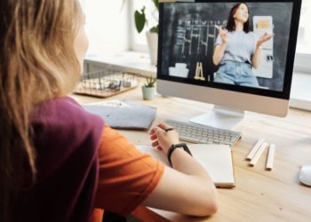 Photo by Julia M Cameron from Pexels: https://www.pexels.com/photo/photo-of-girl-watching-through-imac-4144222/