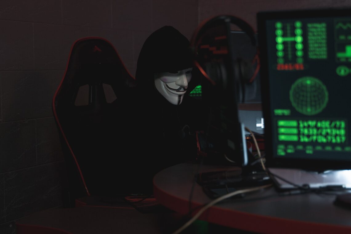 Photo by Tima Miroshnichenko: https://www.pexels.com/photo/person-wearing-a-mask-sitting-on-chair-while-using-a-computer-5380605/