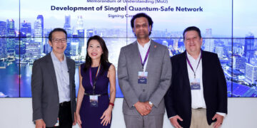 MoU- Singtel with Cisco, Fortinet and Nokia for QSN solutions (1)