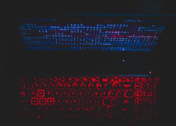 Photo by Rahul Pandit: https://www.pexels.com/photo/blue-and-red-light-from-computer-1933900/