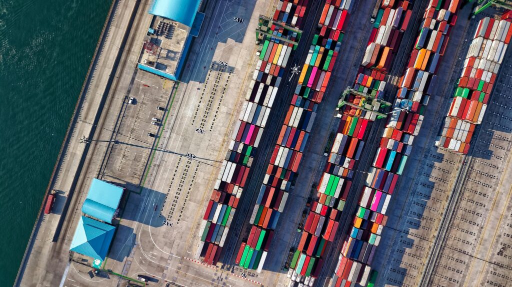Photo by Tom Fisk: https://www.pexels.com/photo/aerial-view-photography-of-container-van-lot-1427107/