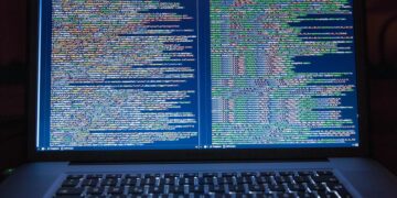 Photo by Markus Spiske: https://www.pexels.com/photo/black-laptop-computer-turned-on-showing-computer-codes-177598/