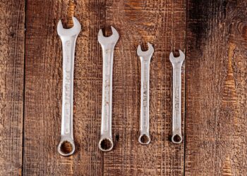 Photo by Antoni Shkraba Studio: https://www.pexels.com/photo/metal-wrenches-on-a-wooden-surface-5853933/