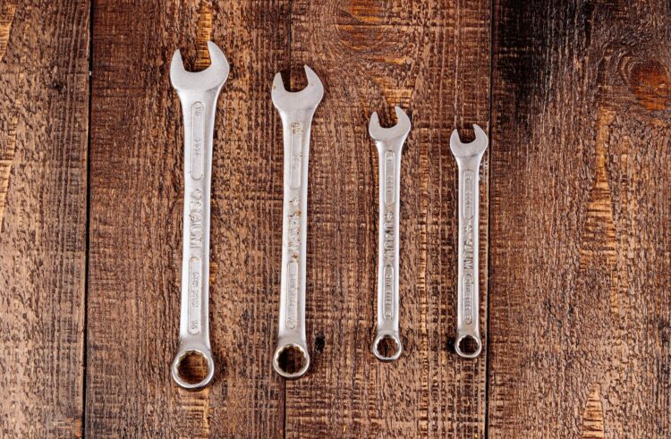 Photo by Antoni Shkraba Studio: https://www.pexels.com/photo/metal-wrenches-on-a-wooden-surface-5853933/