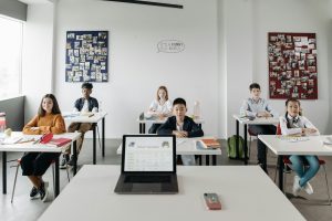 Photo by Pavel Danilyuk: https://www.pexels.com/photo/students-inside-a-classroom-listening-attentively-8423018/