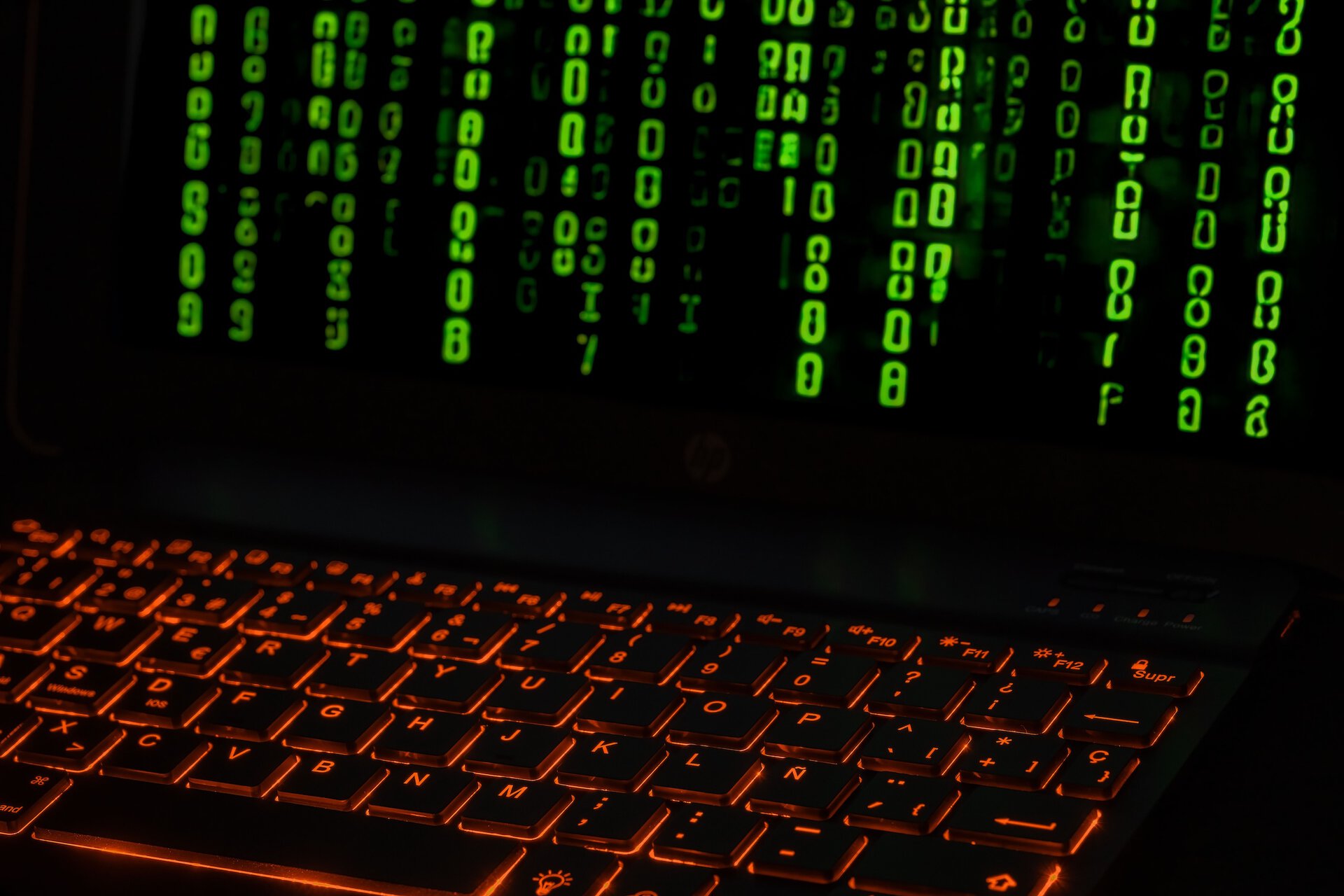 Photo by Rafael Minguet Delgado: https://www.pexels.com/photo/illuminated-keyboard-with-digital-code-display-37694202/